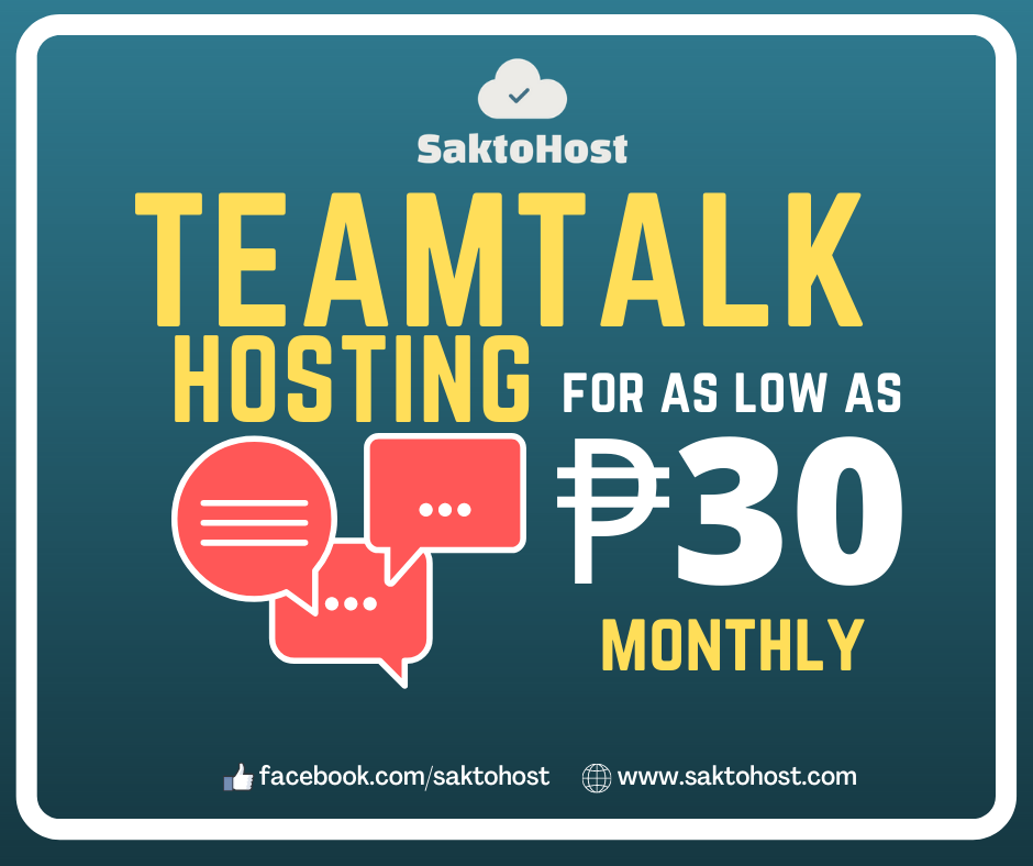 cheap but reliable web hosting internet radio hosting teamtalk hosting saktohost